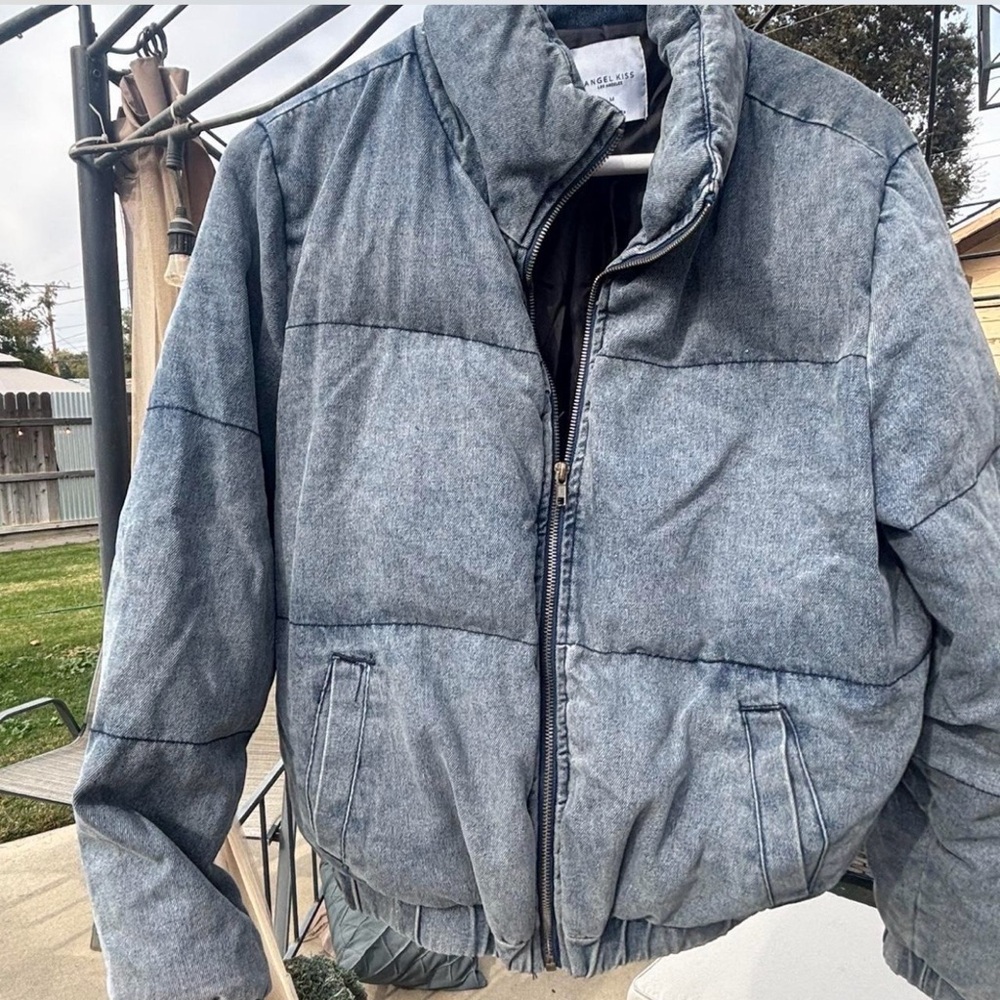Angel Kiss Denim-Style Jacket